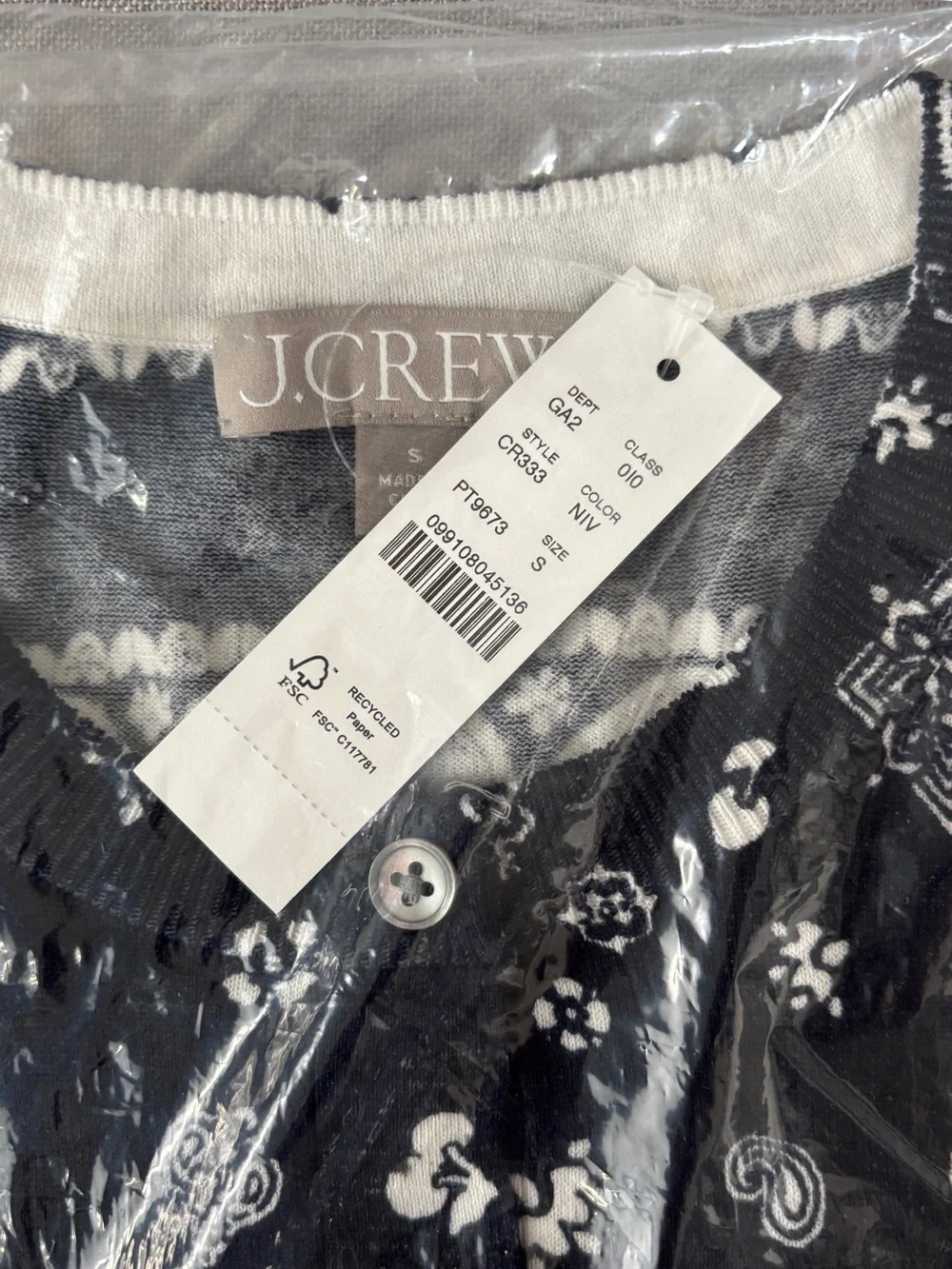 J.Crew Jackie cardigan in premium ultra-fine cotton